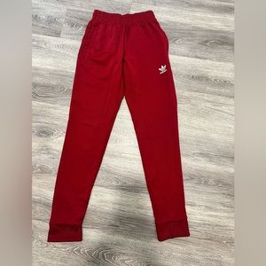 Adidas Red Joggers